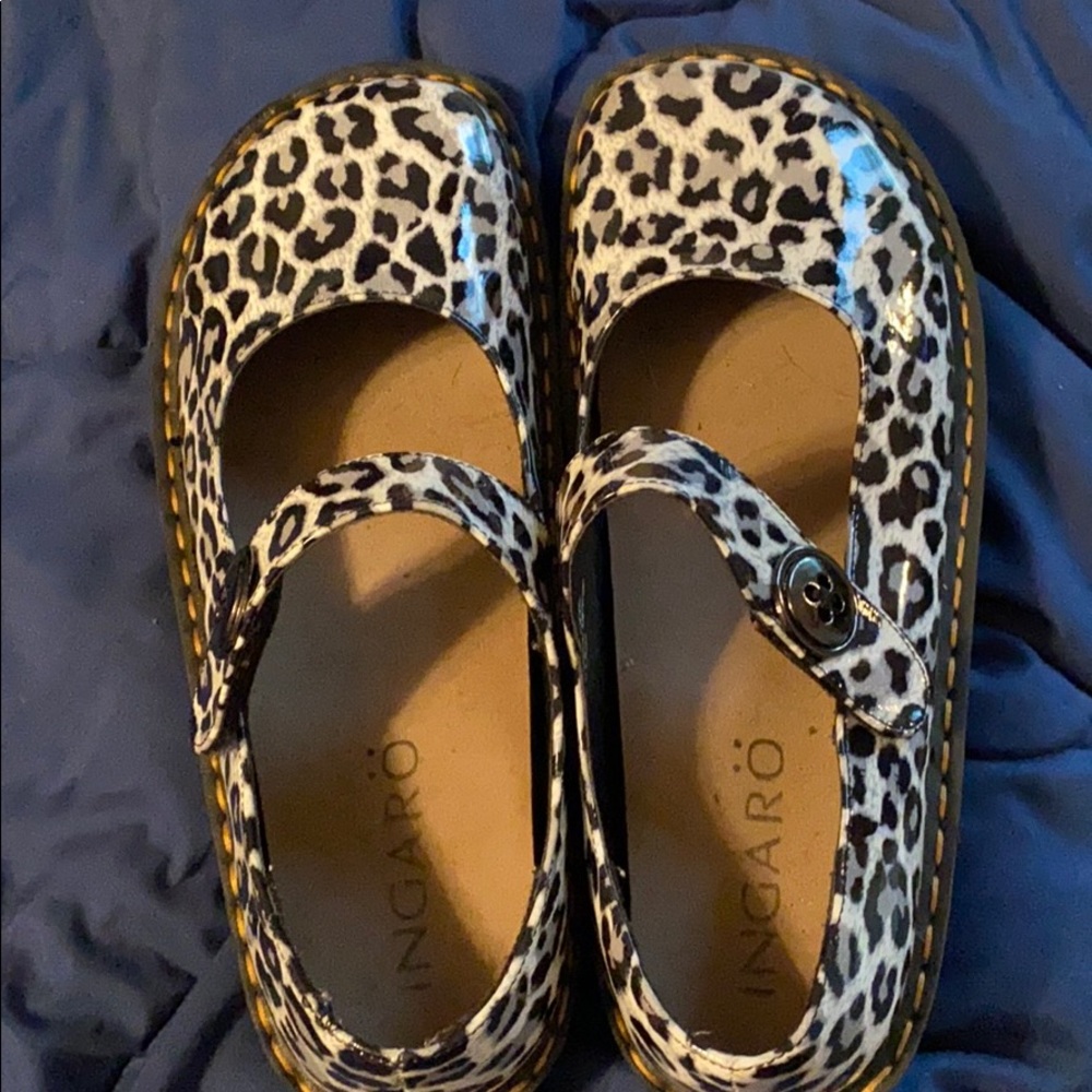 Animal print shoes